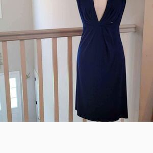 Victoria's Secret moda international black wrap‎ dress SMALL